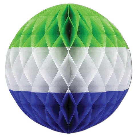 Tri-Color Tissue Ball, Size 14"
