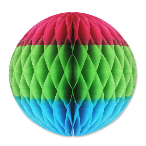 Tri-Color Tissue Ball, Size 12"
