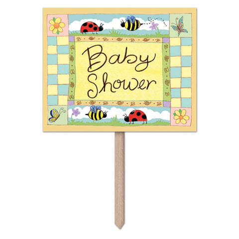 B Is For Baby Yard Sign, Size 12" x 15"