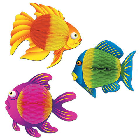 Color-Brite Tropical Fish, Size 8" x 6"