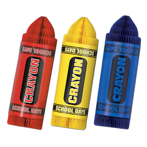 Tissue Crayons, Size 24"