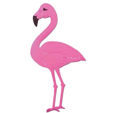 Foil Flamingo Silhouette, Size 22"