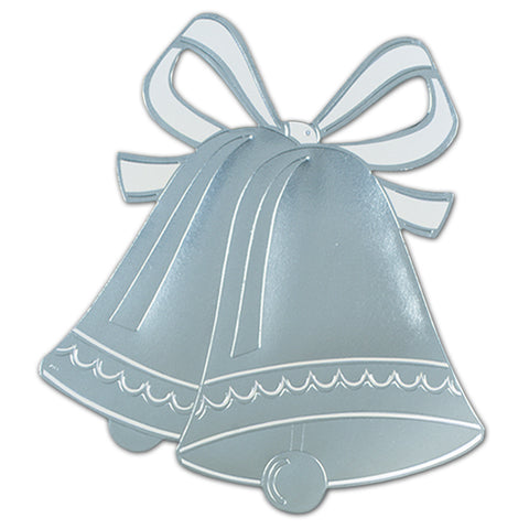 Foil Wedding Bell Silhouette, Size 16½"