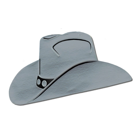 Foil Cowboy Hat Silhouette, Size 19"