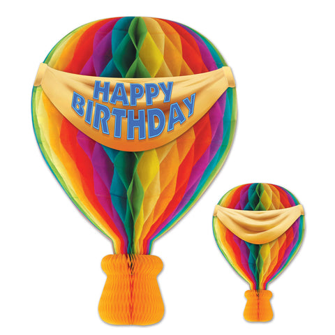 Tissue Hot Air Balloon, Size 13½"