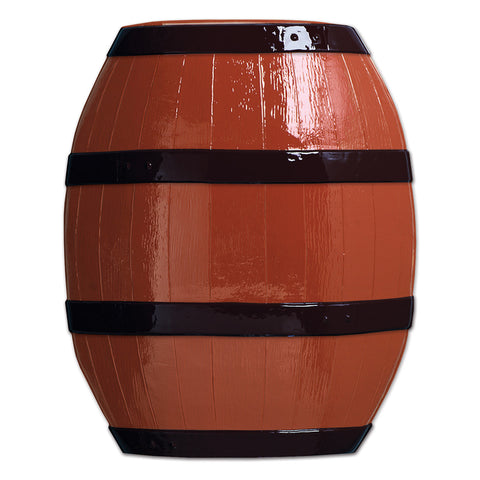Plastic Barrel, Size 27" x 24"