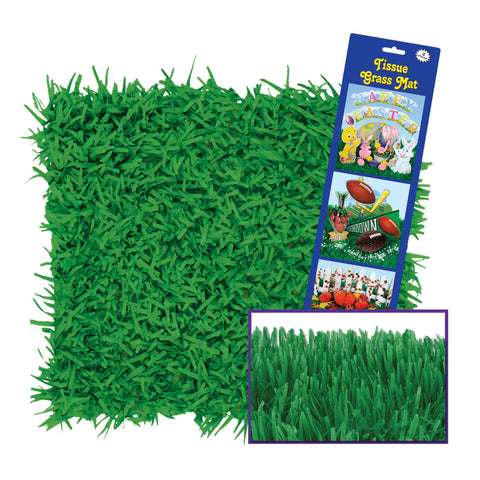 Tissue Grass Mat, Size 15" x 30"
