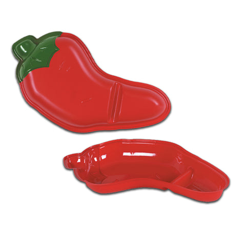Plastic Chili Pepper Tray, Size 15"