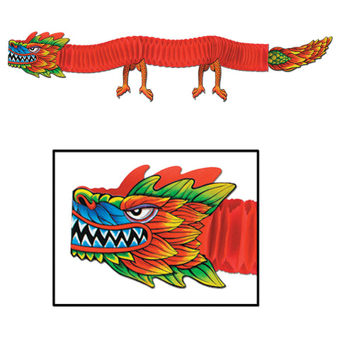 Asian Tissue Dragon, Size 6'