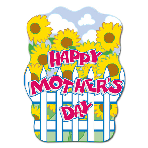 Happy Mother's Day Sign, Size 17" x 12"