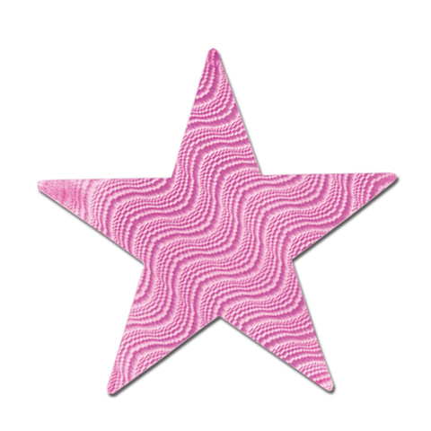 Embossed Foil Star Cutout, Size 5"