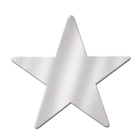 Foil Star Cutout, Size 9"