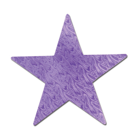Embossed Foil Star Cutout, Size 12"