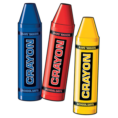 Crayon Recortes, Size 24"