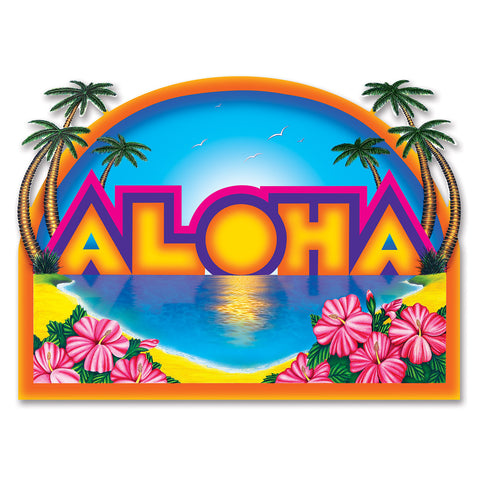 Aloha Sign, Size 18" x 25"