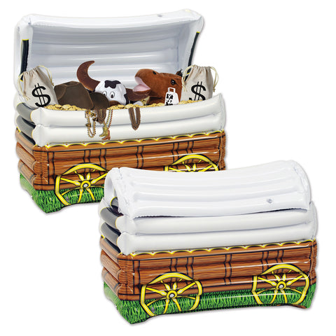 Inflatable Chuck Wagon Cooler, Size 24"W x 17"H