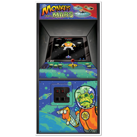 Arcade Game Door Cover, Size 30" x 5'