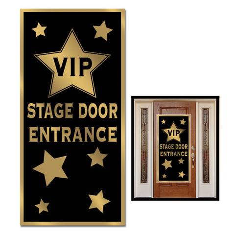 VIP Stage Door Entrance Door Cover, Size 30" x 5'