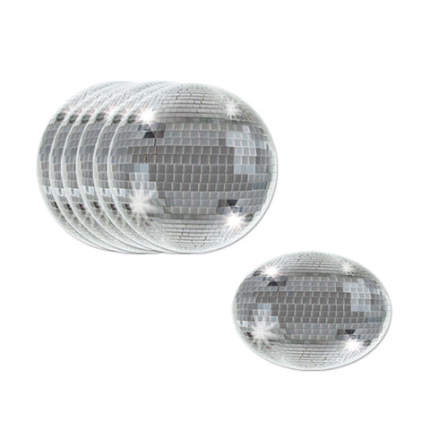 Disco Ball Coasters, Size 3½"