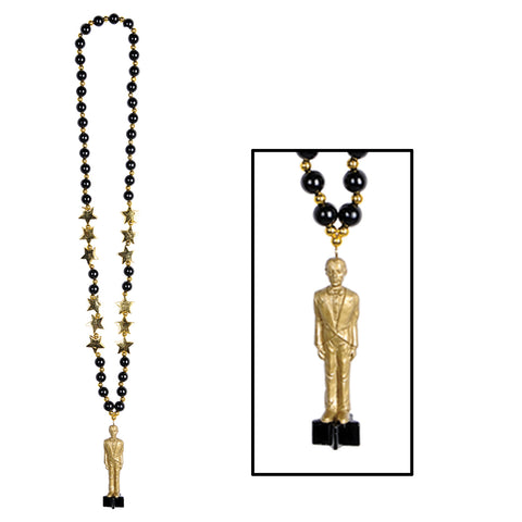 Collares w/Awards Night Statuette, Size 36"