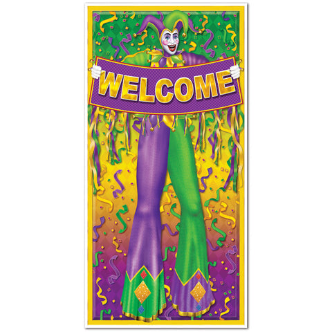 Mardi Gras Door Cover, Size 30" x 5'