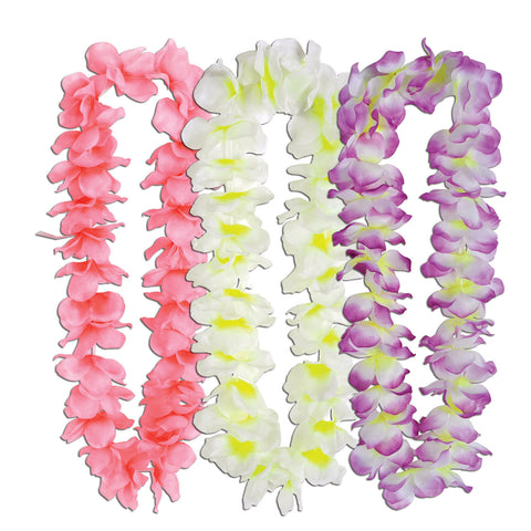 Silk 'N Petals Island Oasis Leis Hawaiano, Size 36"