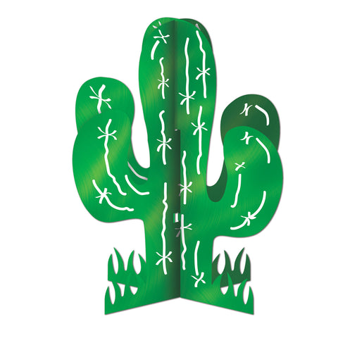 3-D Cactus Centerpiece, Size 11½"