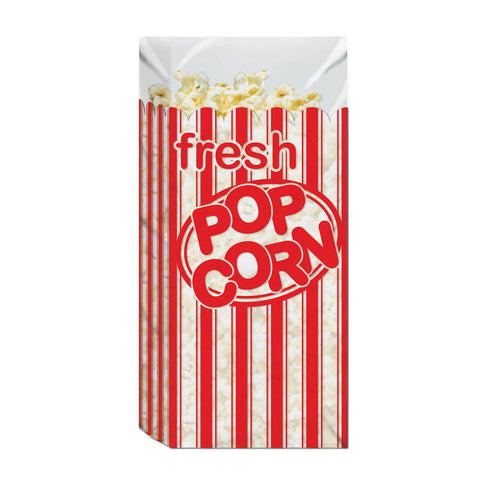 Popcorn Bolsitas, Size 5" x 11½" x 3"