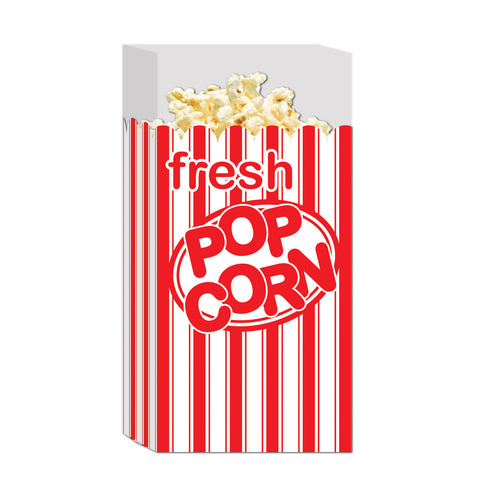 Popcorn Bolsitas, Size 4" x 9½" x 2"