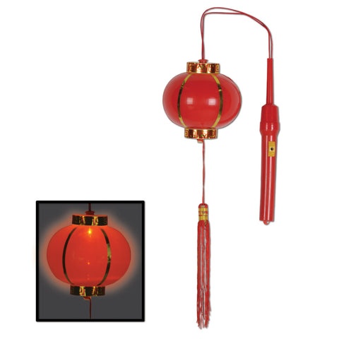 Light-Up Asian Lantern, Size 4"
