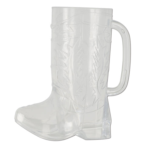 Plastic Cowboy Boot Mug, Size 17 Oz