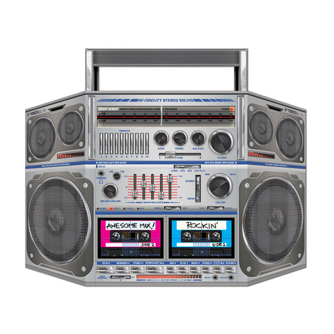 Boom Box Stand-Up, Size 3' 1" x 25"