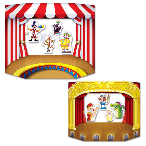 Puppet Show Theater Photo Prop, Size 3' 1" x 25"
