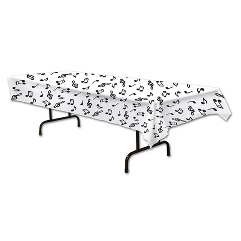 Musical Notes Tablecover, Size 54" x 108"