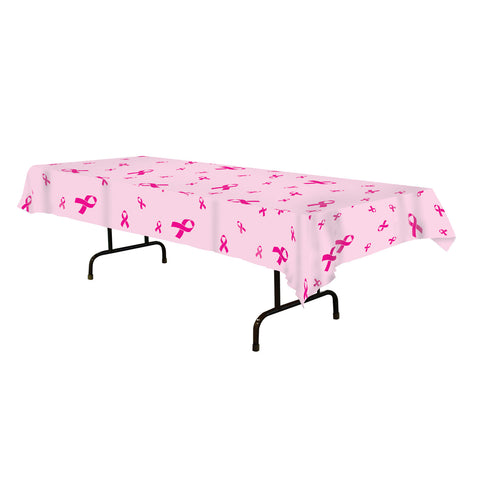 Pink Ribbon Tablecover, Size 54" x 108"