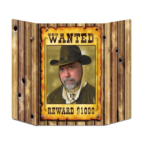 Wanted Poster Photo Prop, Size 3' 1" x 25"