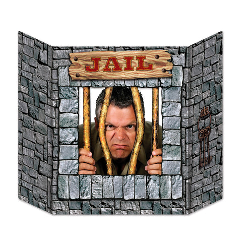 Jail Photo Prop, Size 3' 1" x 25"