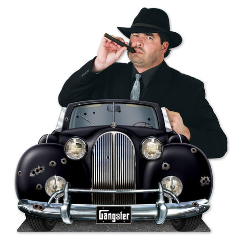 Gangster Car Photo Prop, Size 3' ¾" x 24½"