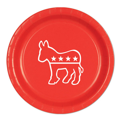 Democratic Plates, Size 9"