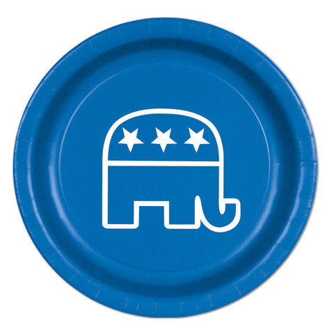 Republican Plates, Size 9"
