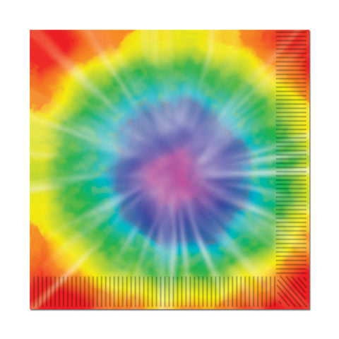 Tie-Dyed Luncheon Napkins