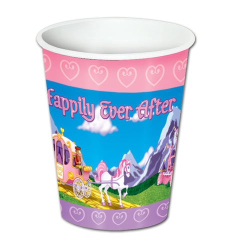 Princess Beverage Cups, Size 8 Oz
