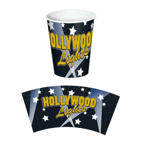 Hollywood Lights Beverage Cups, Size 9 Oz