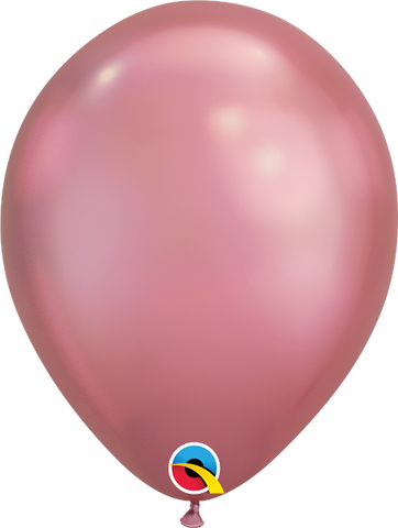 Globos de 11" Chrome Latex Mauve pk. 100 un.