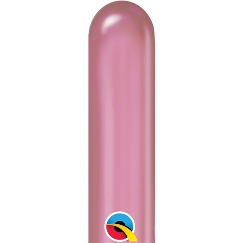 Globos Largos 260 Q Chrome Latex Verde (Green) pk. 100 un.