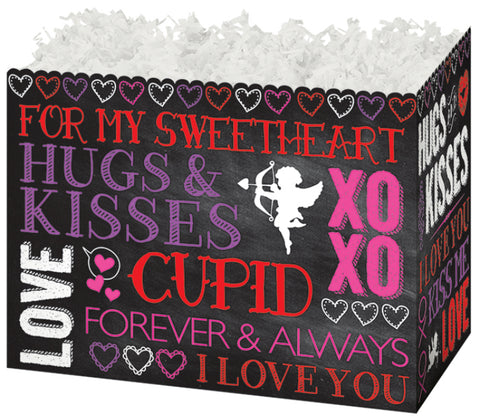 Small Box Hugs & Kisses Chalkboard