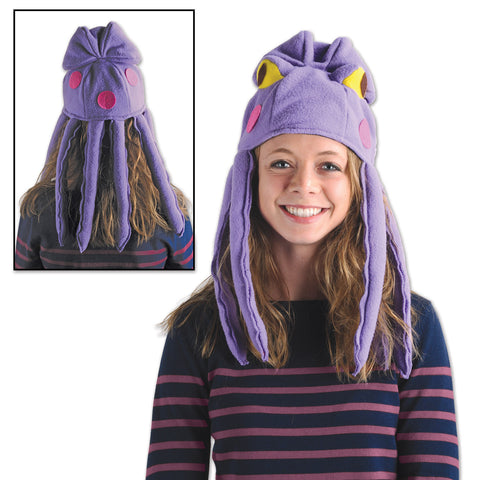 Plush Octopus Hat