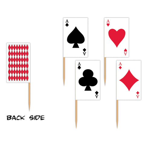 Playing Card Picks, Size 2½"