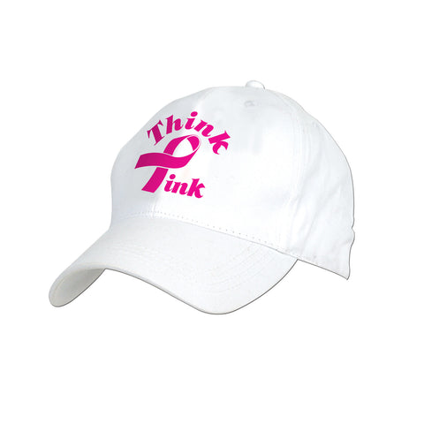 Embroidered Think Pink® Cap