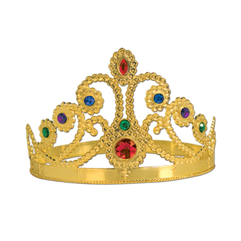 Plastic Jeweled Queen's Tiara